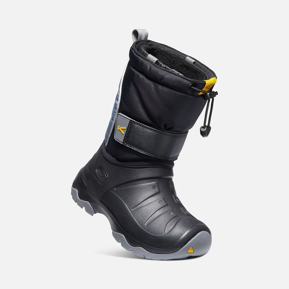 Botas de Montaña Keen Mexico Negros/Grises - Niños Lumi Ii Waterproof - BY0825691